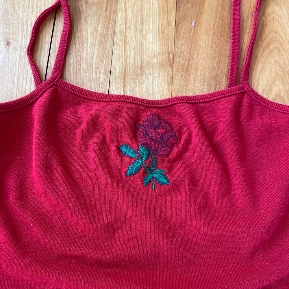 brandy melville rose tank top - Picture 2 of 3
